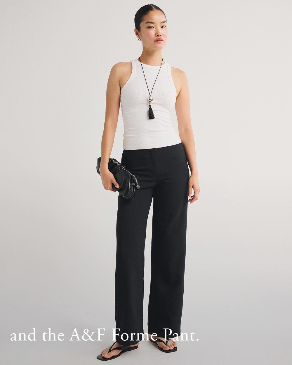 and the A&F Forme Pant.