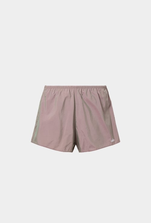 High Waist Prismatic Short