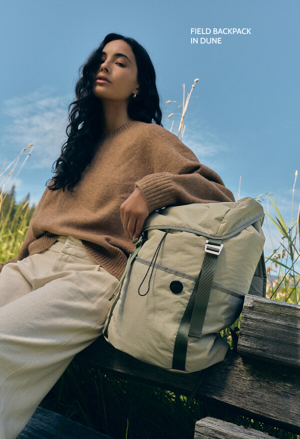 Field Backpack in Dune.