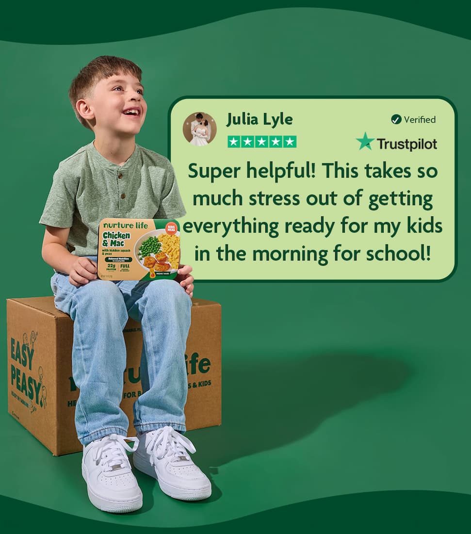 5-star TrustPilot review for Nurture Life