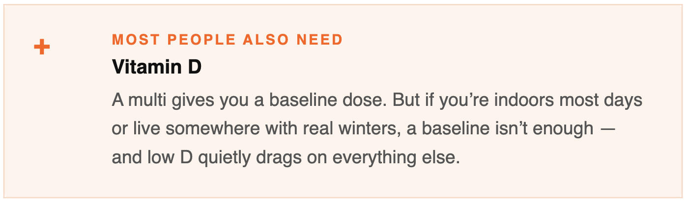 Vitamin D