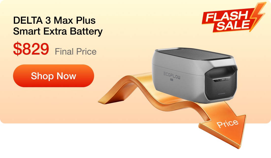 DELTA 3 Max Plus Smart Extra Battery