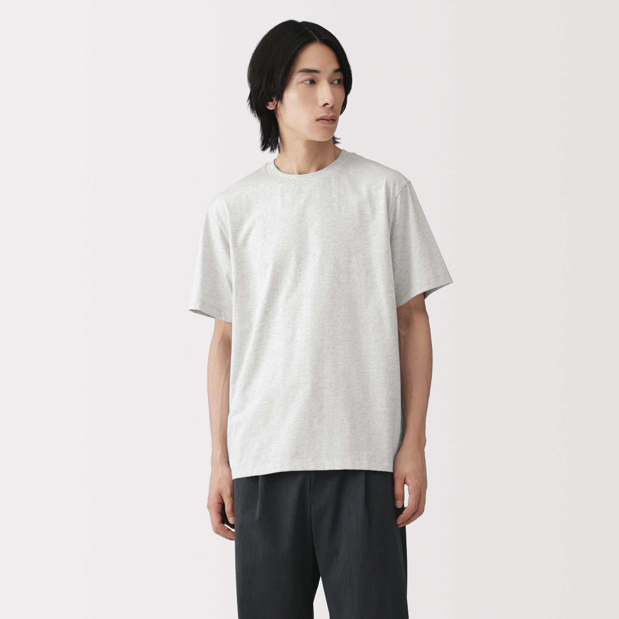 Image of Jersey Crewneck T-Shirt