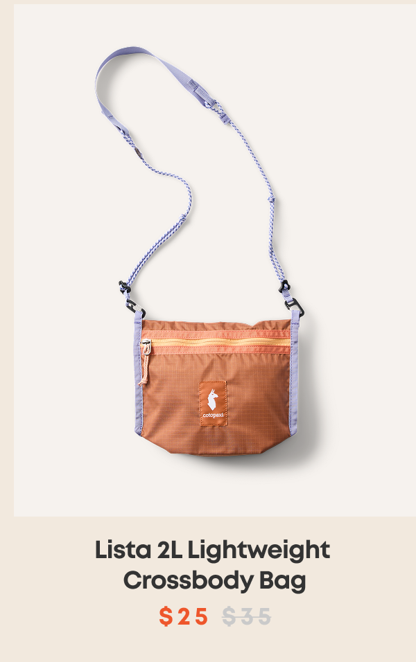 Lista 2L Lightweight Crossbody Bag - Cada D&iacute;a
