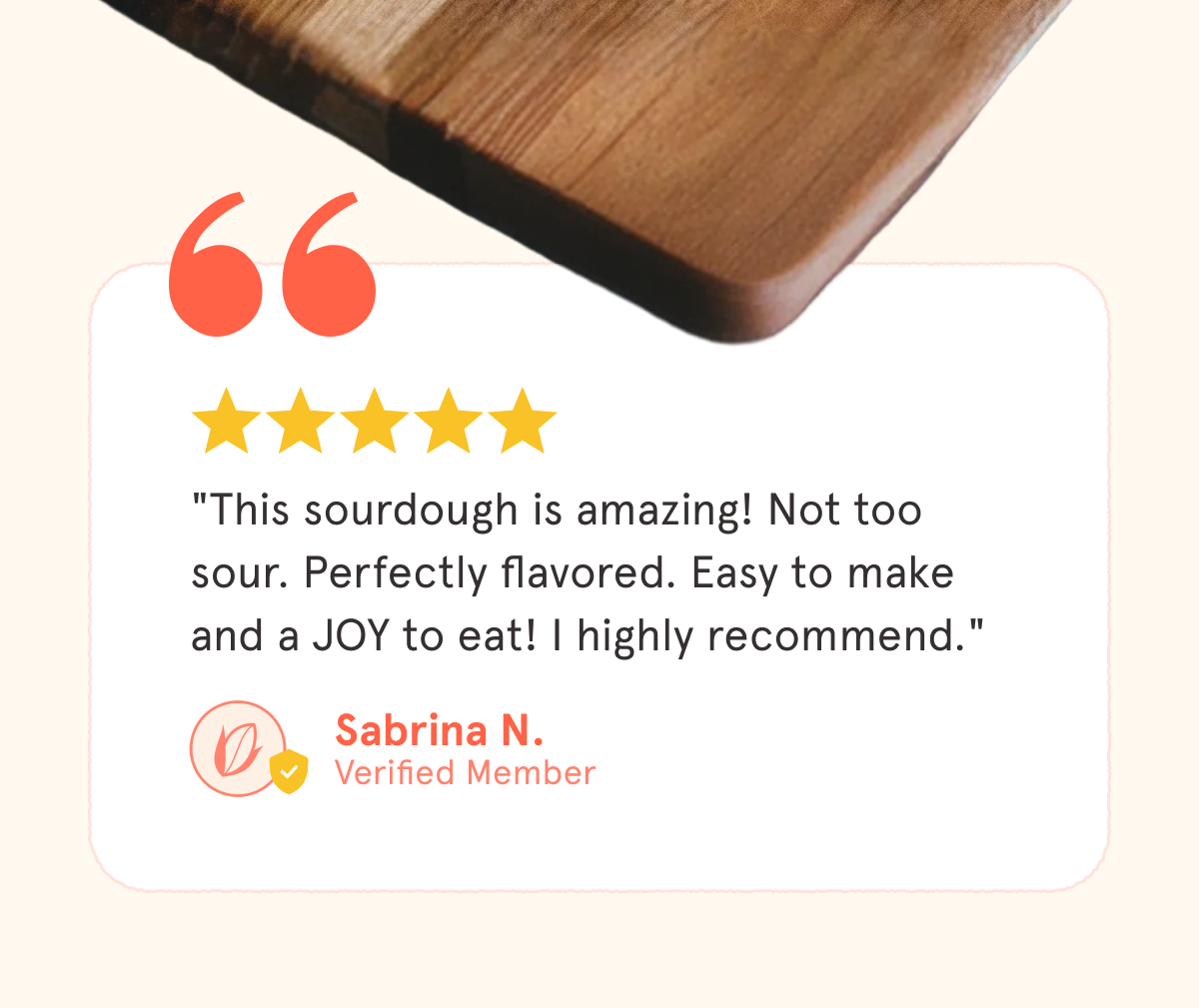 5 Star review from a verified Member