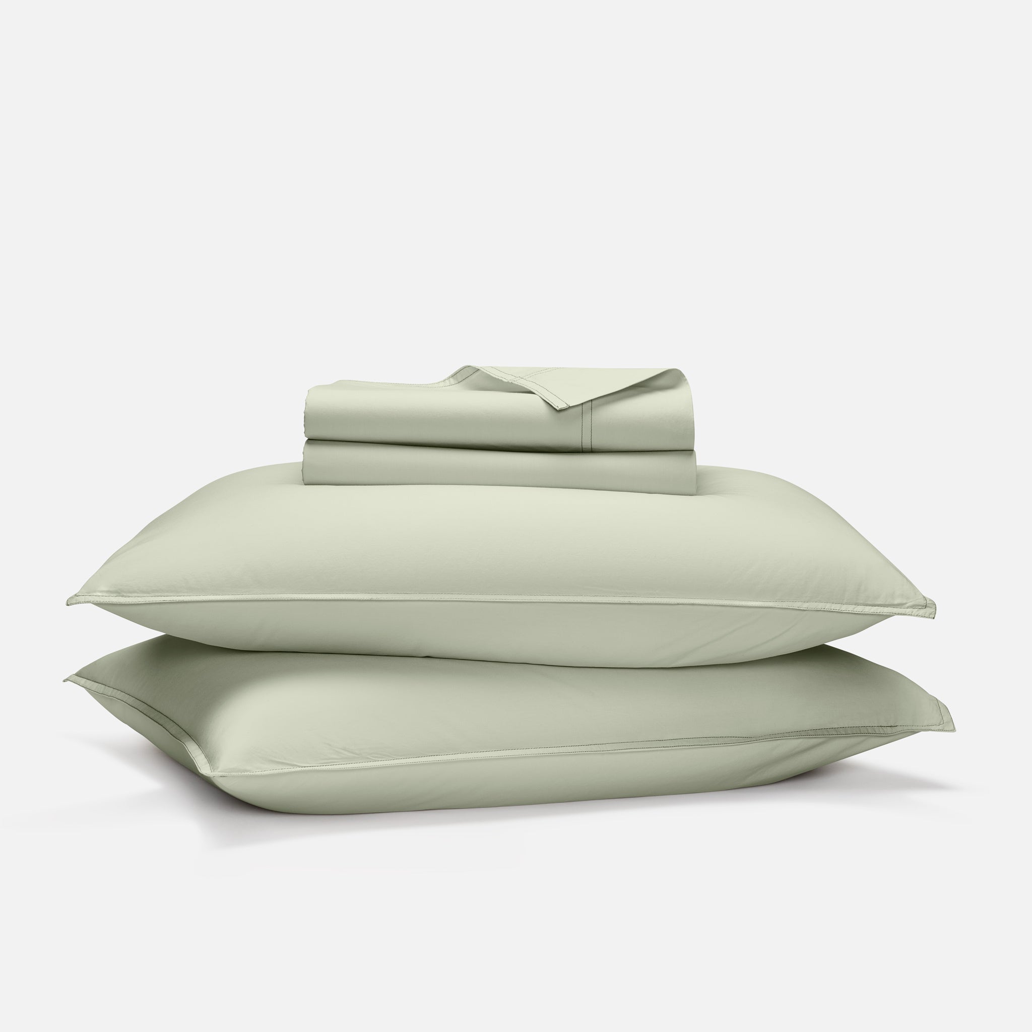 Image of Washed Classic Percale Core Sheet Set - Last Call