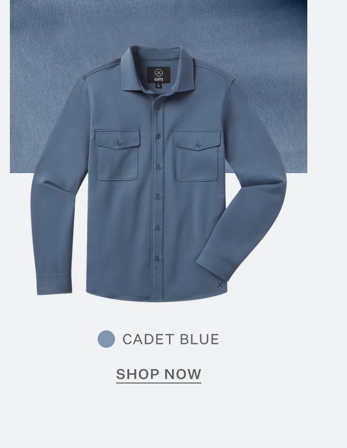 Hyperloop Overshirt - Cadet Blue