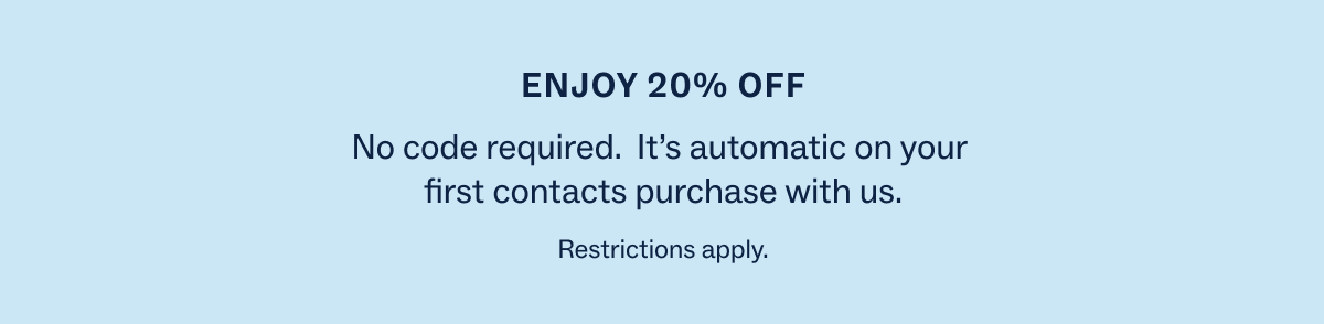 Enjoy 20% off