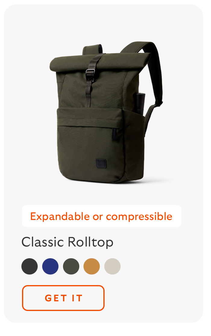 [Product 4] Classic Rolltop [Starburst] Expandable or compressible CTA Get it