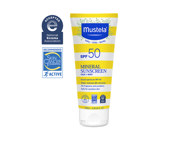 SPF 50 mineral  sun lotion