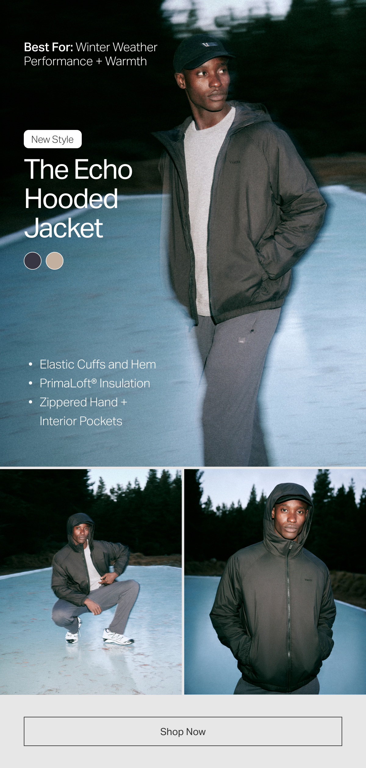 The Echo Hooded Jacket