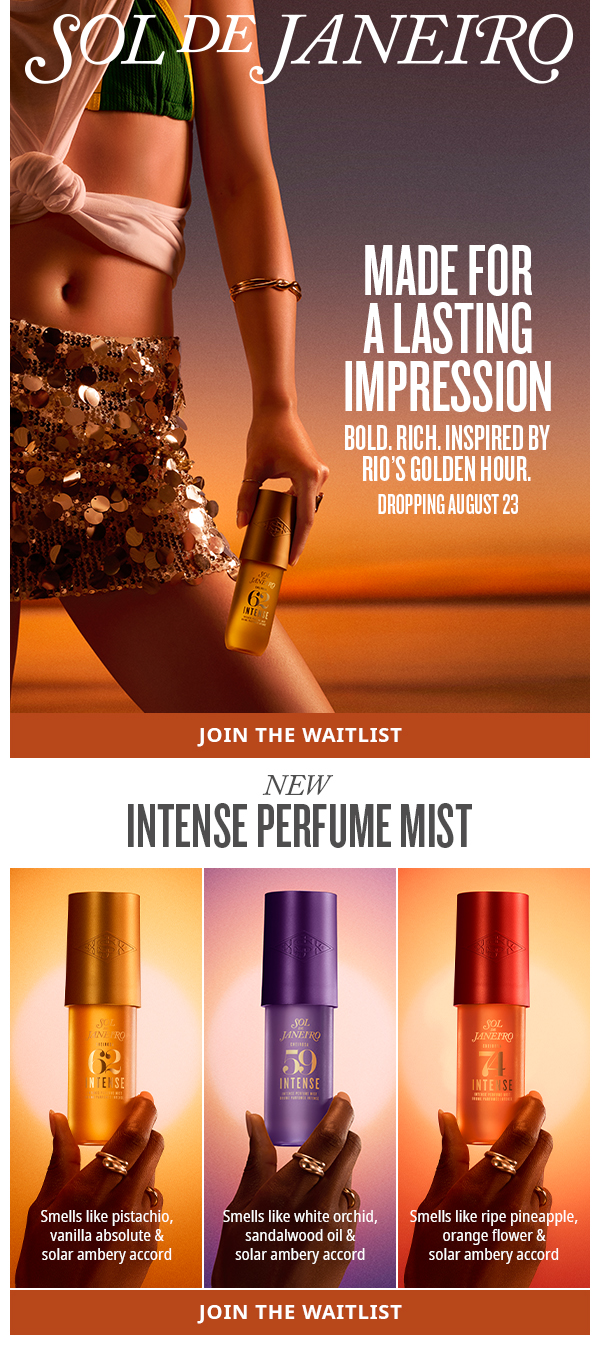 Made for a lasting impression. Bold. Rich. Inspired by golden hour - JOIN THE WAITLIST