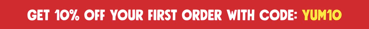 Get 10% off your first order with code: YUM10