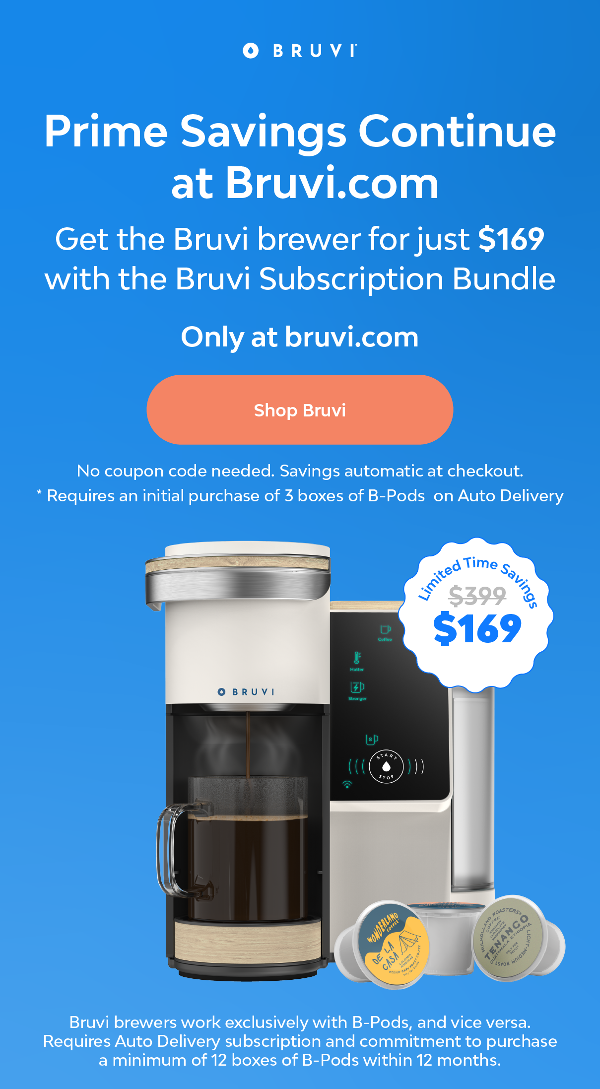 Bruvi Subscription Bundle