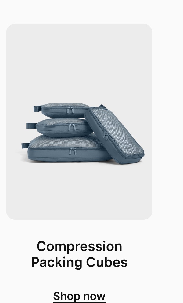 Compression Packing Cubes | Shop now