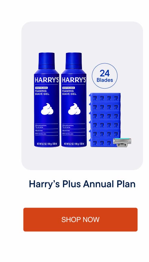 Harry's Plus Annual Plan 