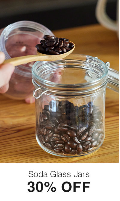 Shop 30% Off Soda Glass Jars