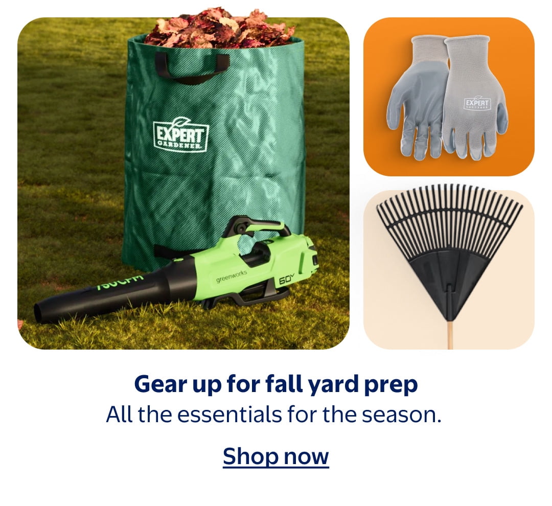 Gear up for fall yard prep