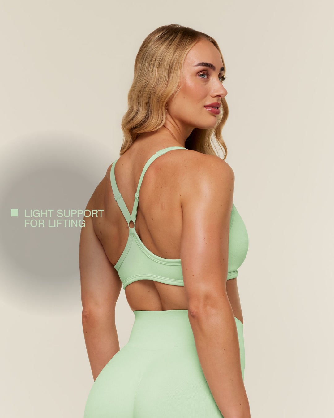 Light support for lifting