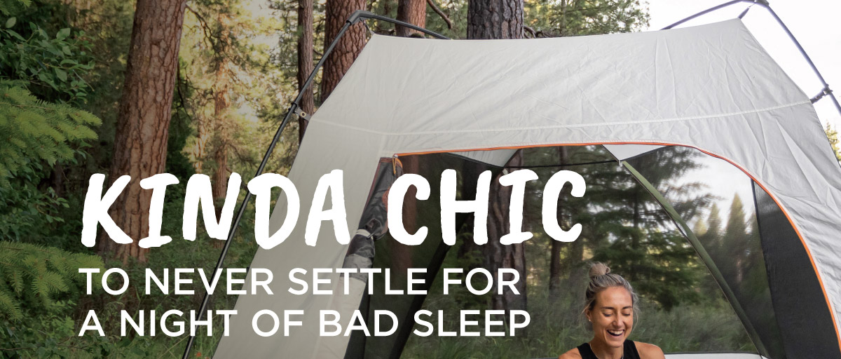 Kinda Chic to Never Settle for a Night of Bad Sleep