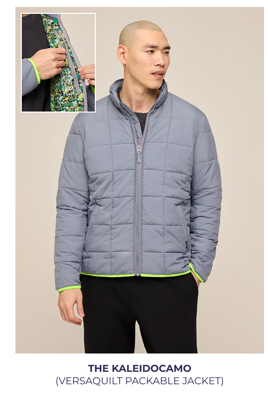 VersaQuilt Packable Jacket: The Kaleidocamo