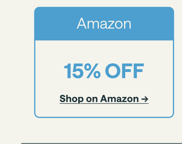 Amazon 15% Off | Shop On Amazon