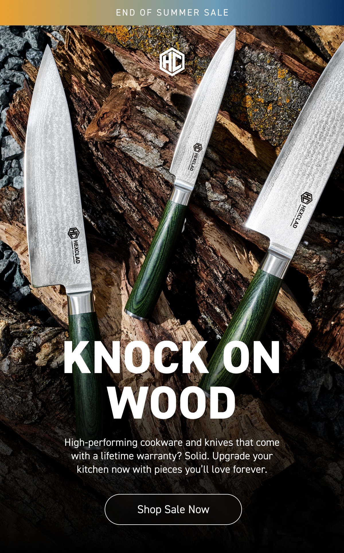 High-performing cookware and knives that come with a lifetime warranty? Solid. Upgrade your kitchen now with pieces you&rsquo;ll love forever.