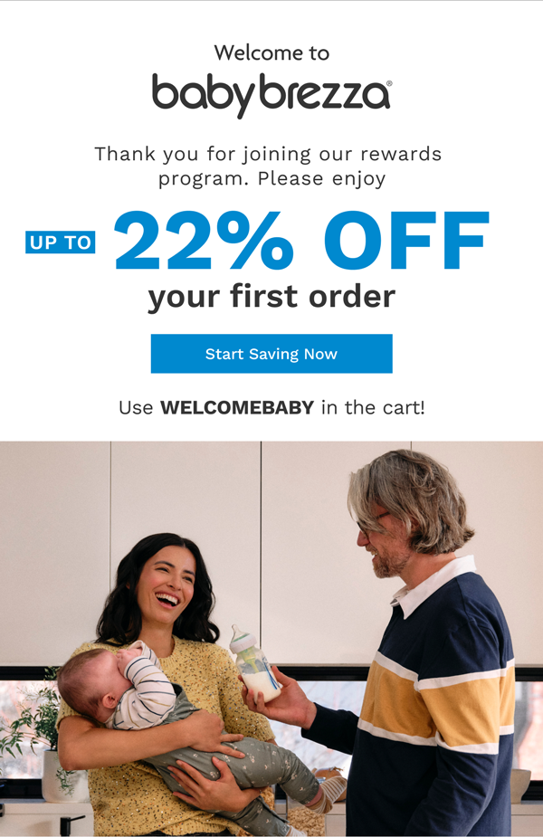 Welcome to Baby Brezza. Up To 22% OFF your first order. | Use WELCOMEBABY in the cart!