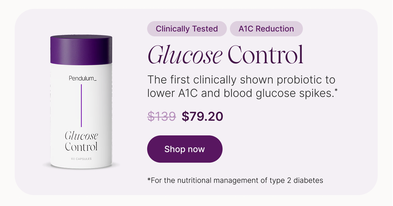 Clinically Tested. A1C Reduction. Glucose Control.