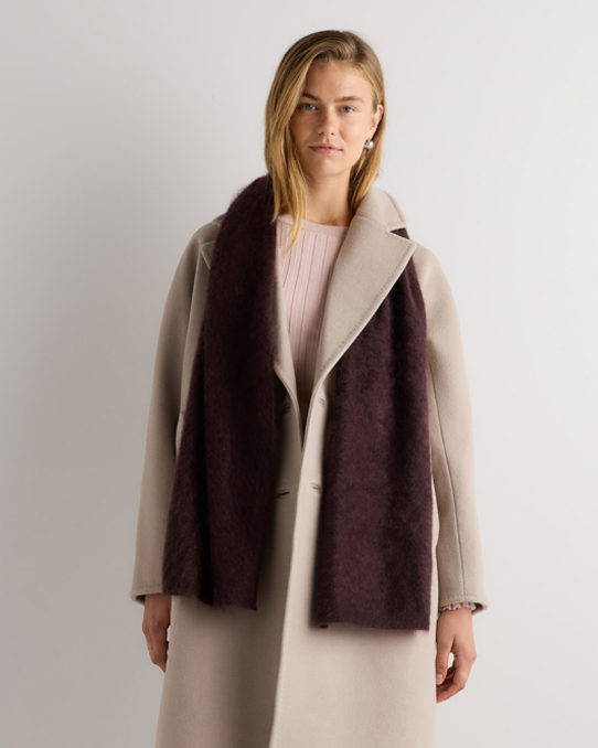 Brushed Cashmere Scarf