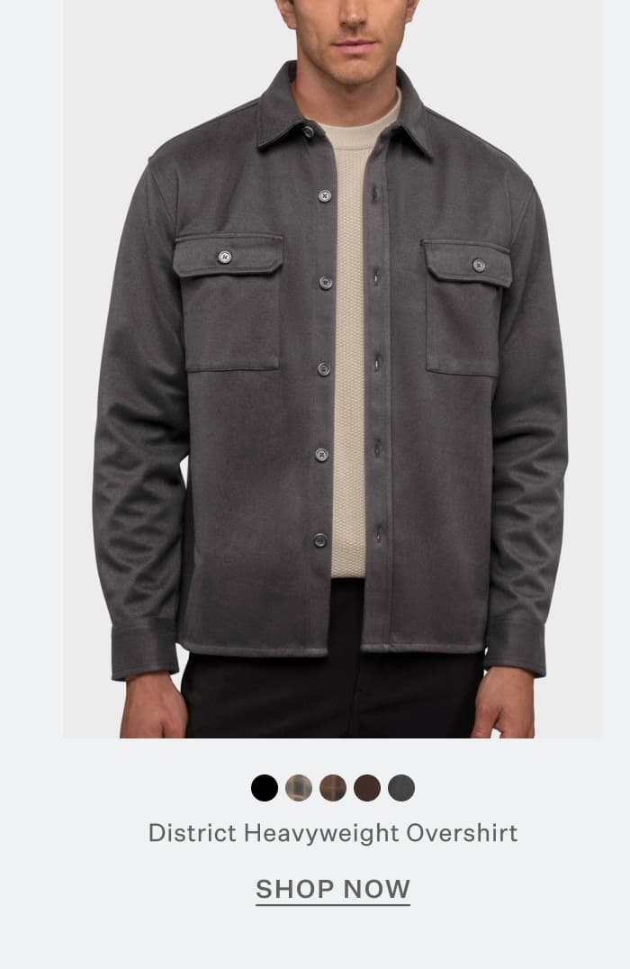 District Heavyweight Overshirt