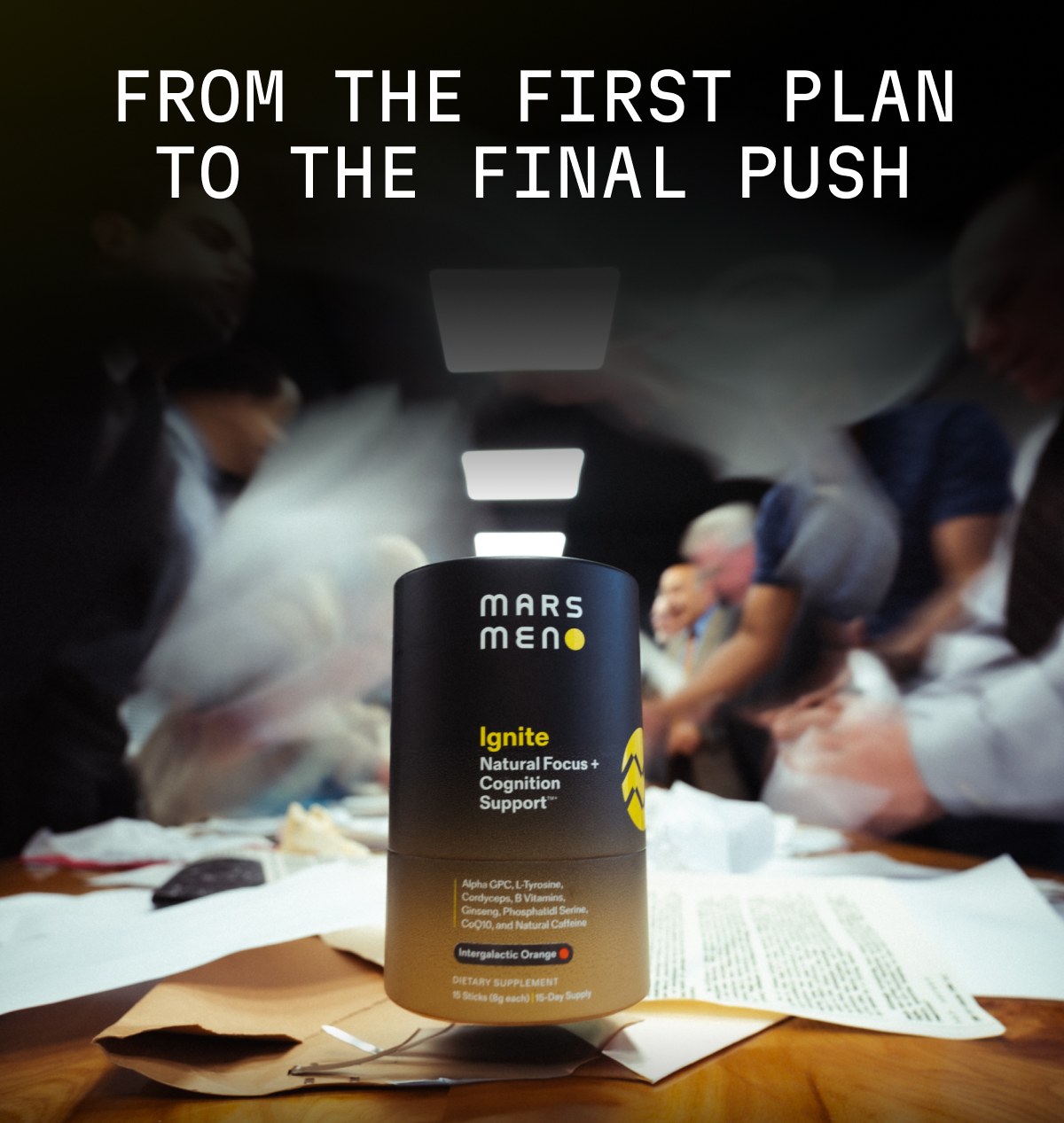FROM THE FIRST PLAN TO THE FINAL PUSH