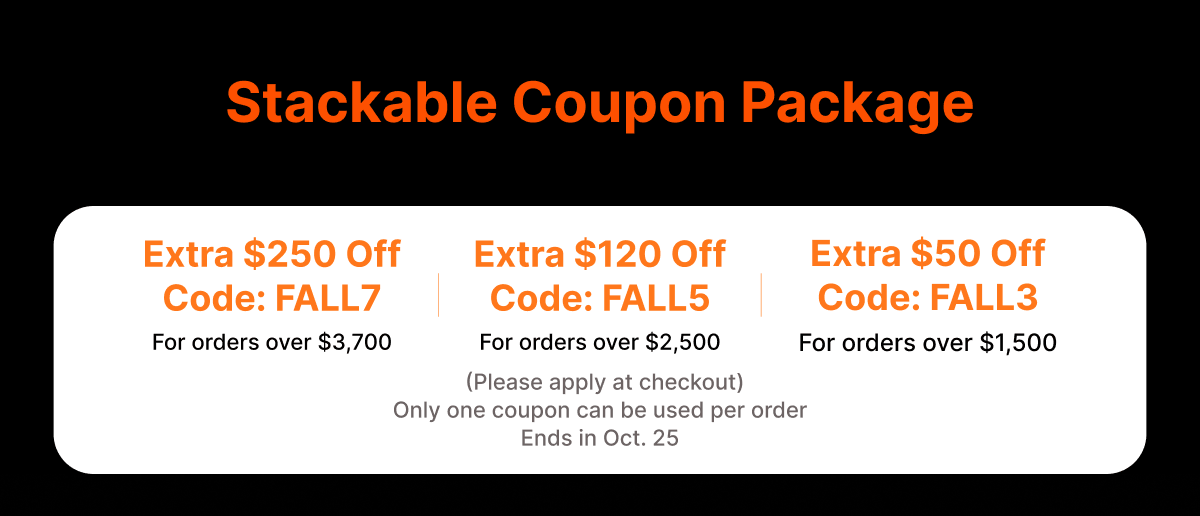 Up to $2060 Off |  Oct 15 &ndash; 25 Power Outage Ready Be Ready for Hurricane & Storm Season