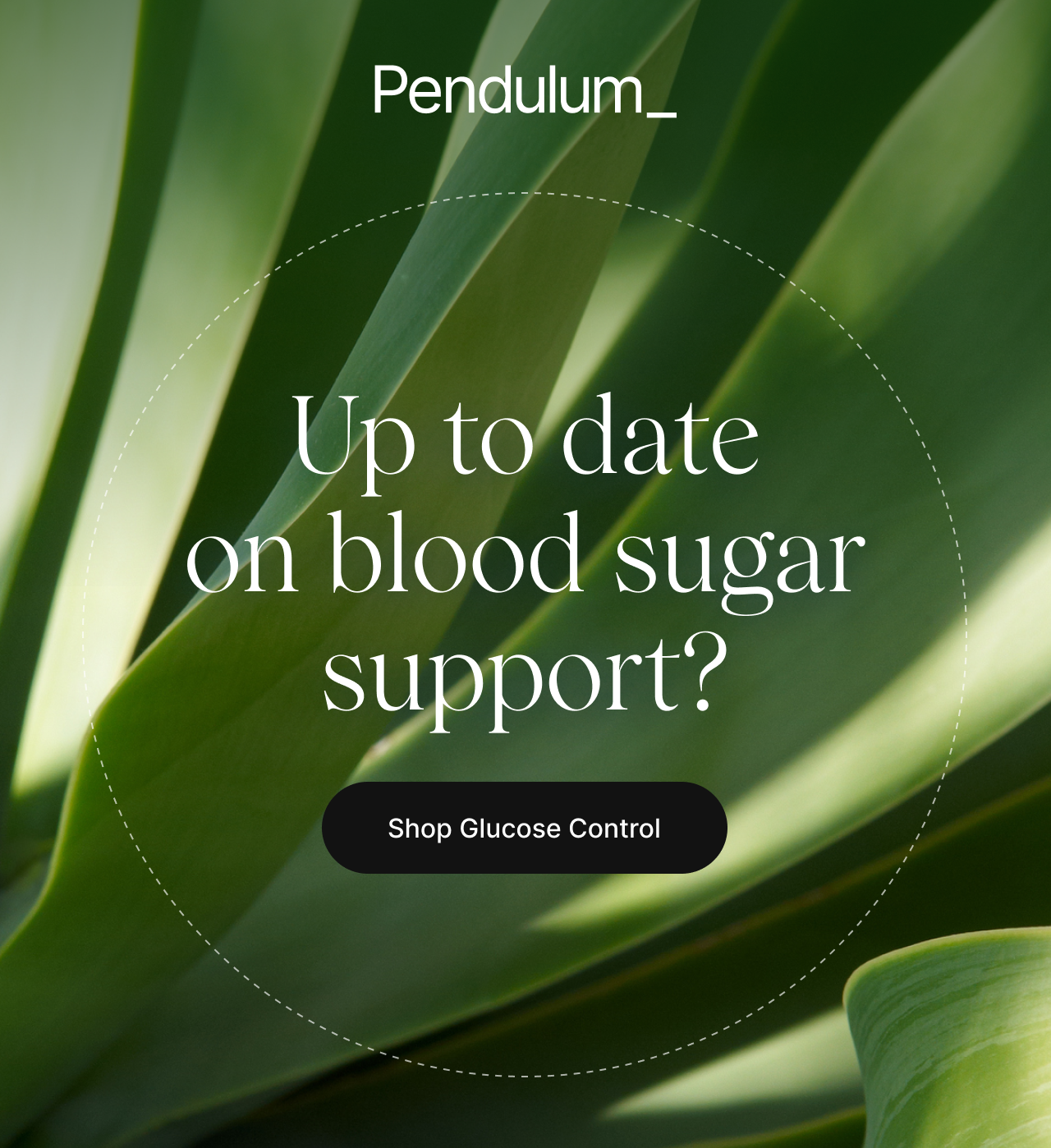 Up to date on blood sugar support? Shop Glucose Control