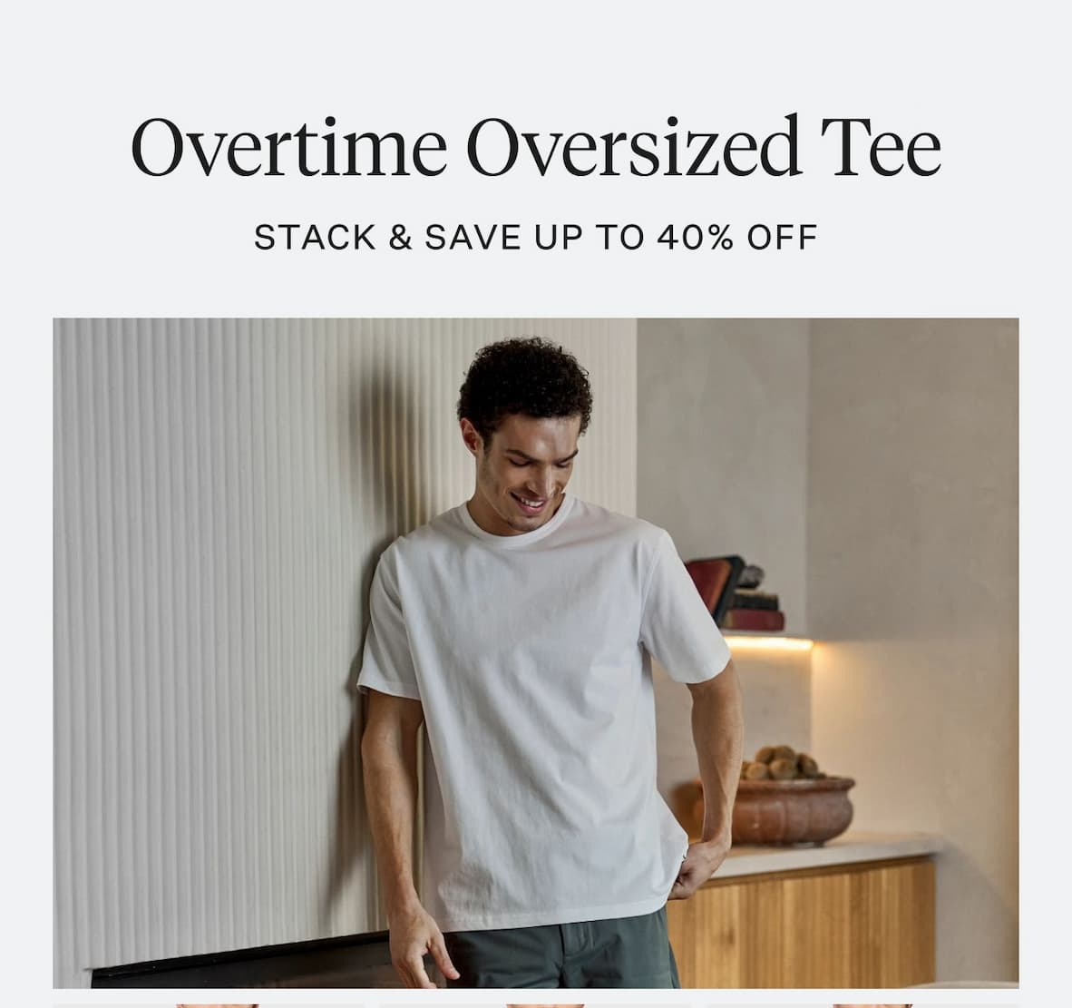 Overtime Oversized Tee