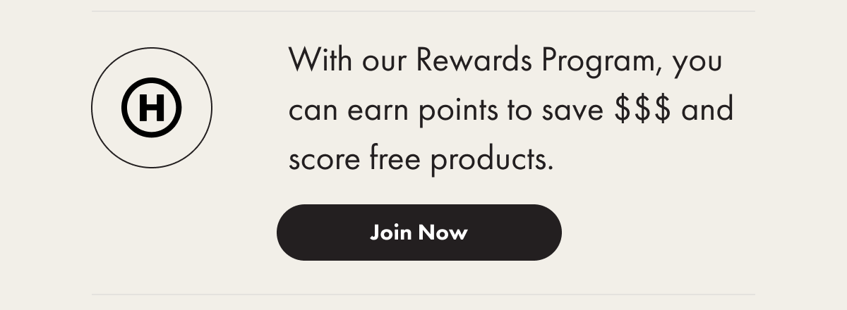 Rewards Program - Join Now