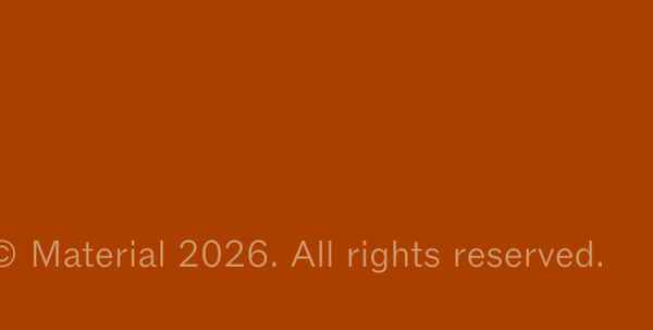 &copy; Material 2026. All rights reserved.