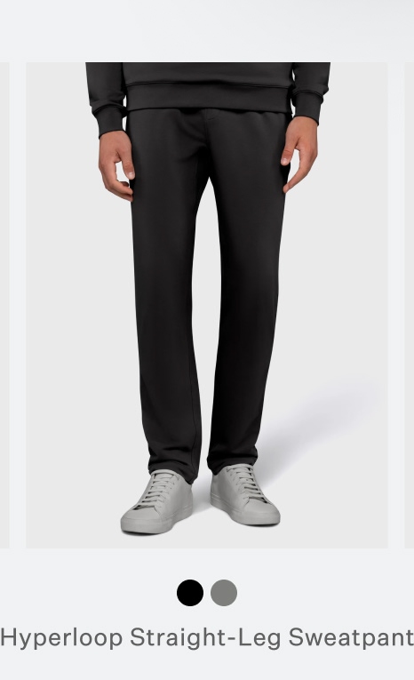 Hyperloop Straight=-Leg Sweatpant