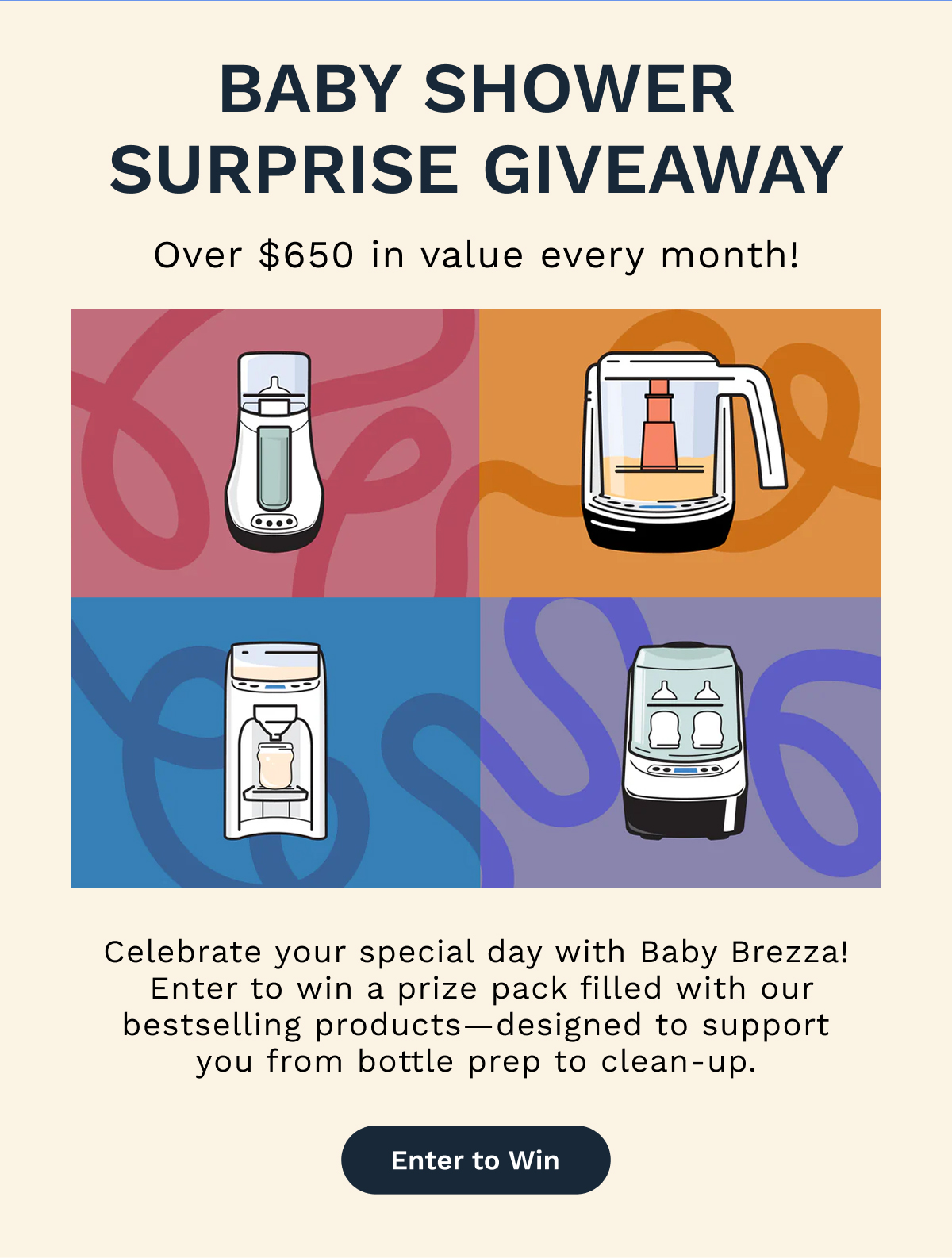 Baby Shower Surprise Giveaway | Enter To Win
