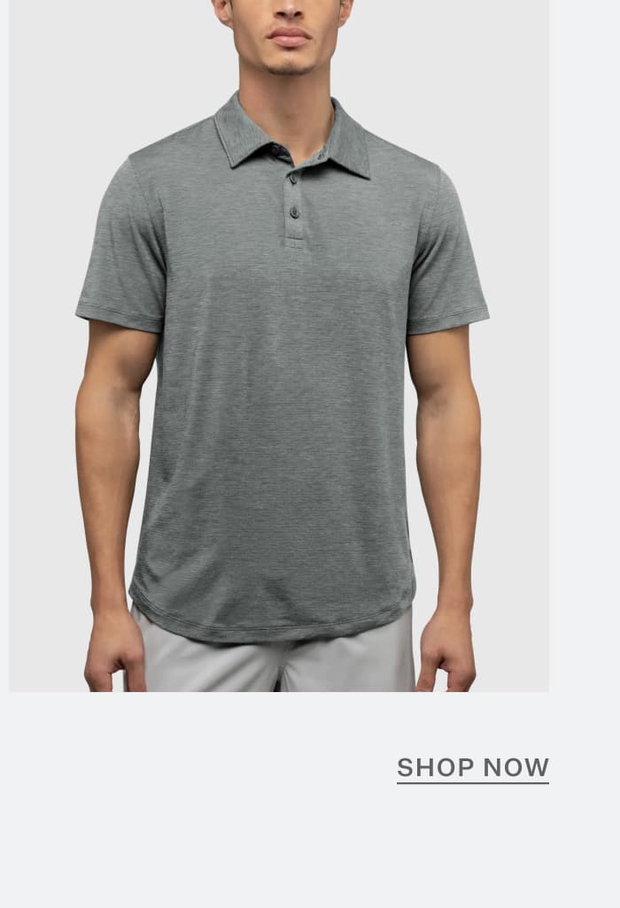 Crossover Polo - Sage