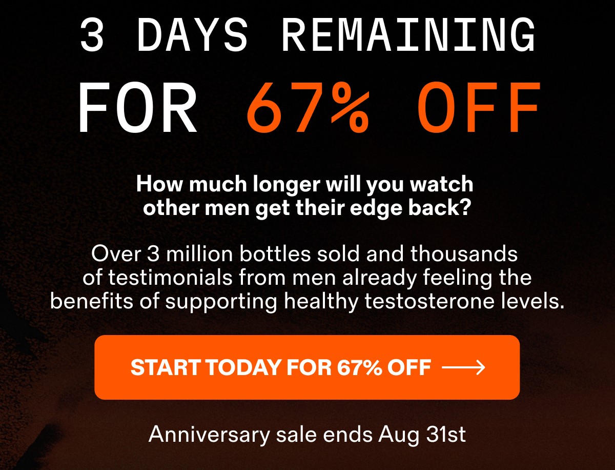 3 DAYS REMAINING FOR 67% OFF