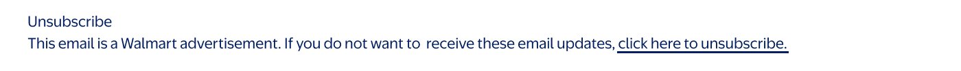 Unsubscribe