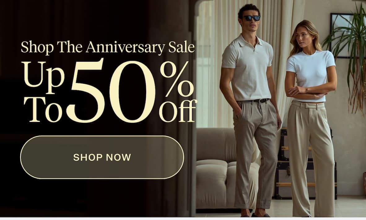 Anniversary Sale Up To 50% Off Sitewide | Shop Now
