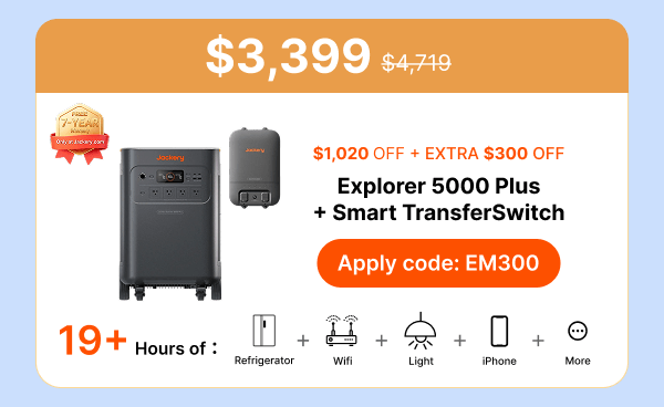Explorer 5000 Plus+ Smart TransferSwitch