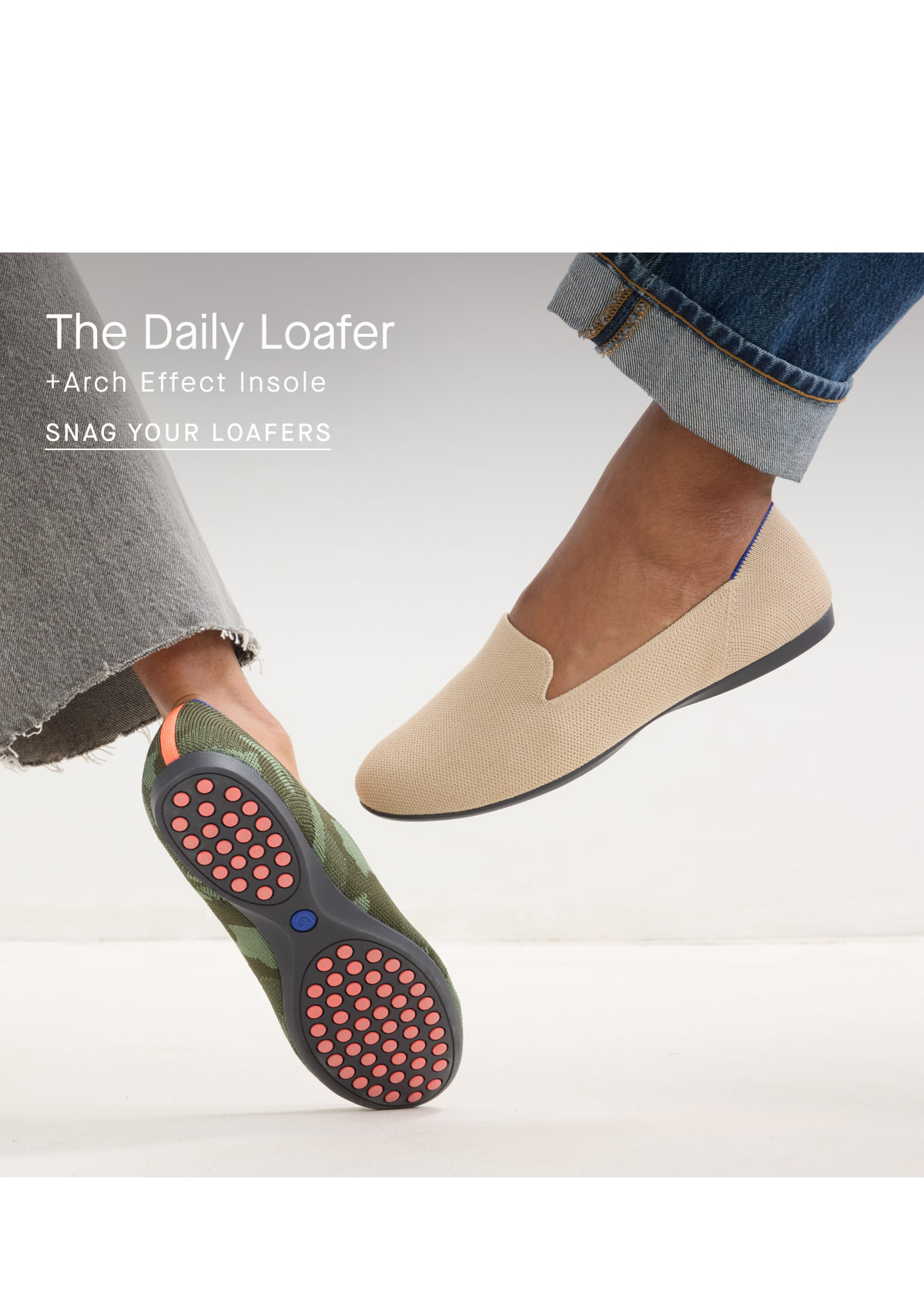 The Daily Loafer +Arch Effect Insole SHOP THE DAILY LOAFER