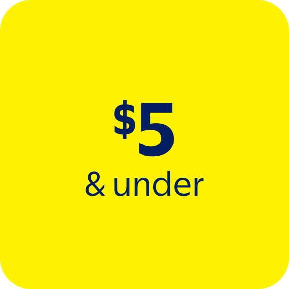 $5 & under