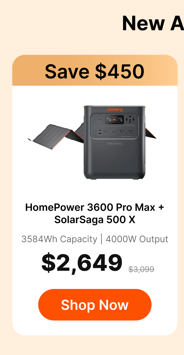 HomePower 3600 Pro Max + 500W