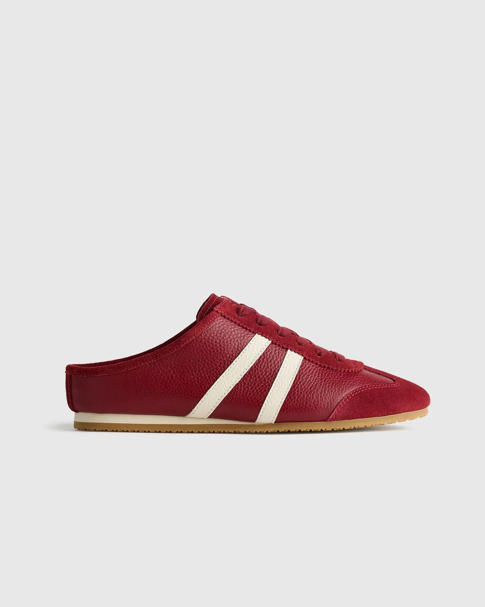 Italian Leather Sneaker Mule