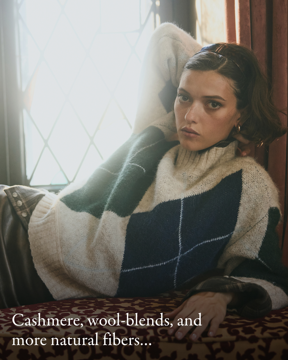 Cashmere, wool-blends, and more natural fibers&hellip;