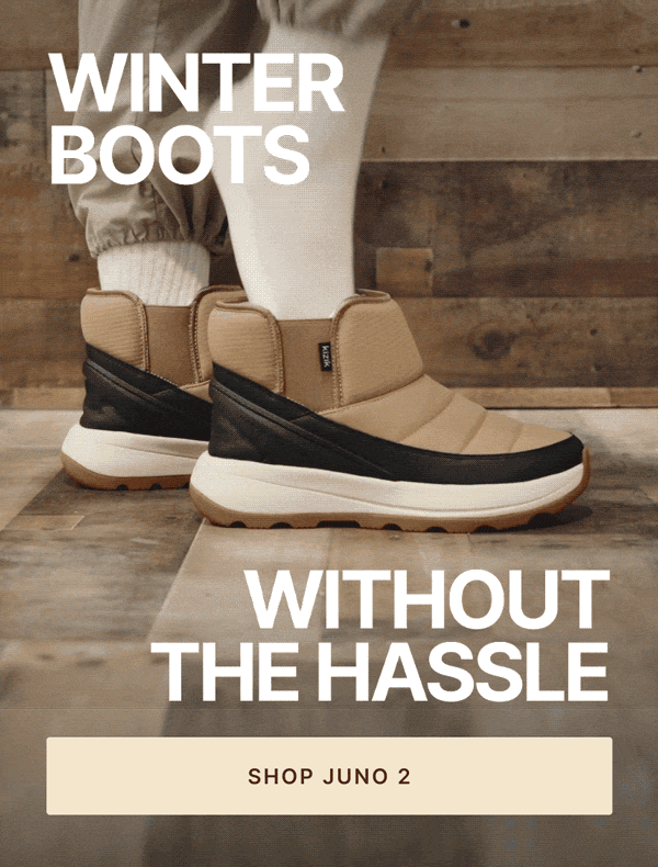 Winter boots without the hassle